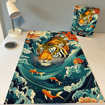 Mighty Tiger Jigsaw Puzzle 1000 pièces